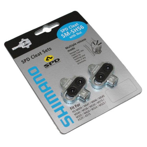 Cale Pedale Shimano VTT Sm-Sh56 SPD Mobile (Paire)