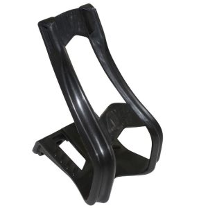 Cale Pied VTT Zefal Long Resine Noir L Pour Courroie (Paire)