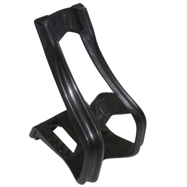 Cale Pied VTT Zefal Long Resine Noir L Pour Courroie (Paire)