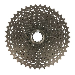 Cassette 10V. Sunrace Ms3 11-42 VTT Pour Shimano Noir (Livre En Boite) (11-13-15-18-21-24-28-32-36-42) (2 Blocs + Pignons)