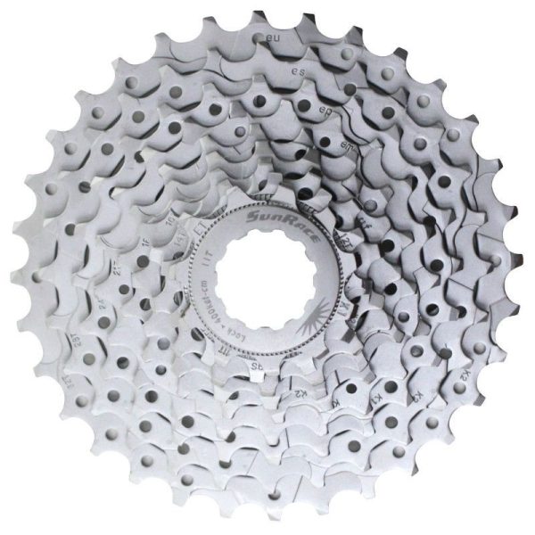 Cassette 9V. Sunrace M96 11-32 VTT Pour Shimano Nickel (Livre En Boite) (11-12-14-16-18-21-24-28-32)