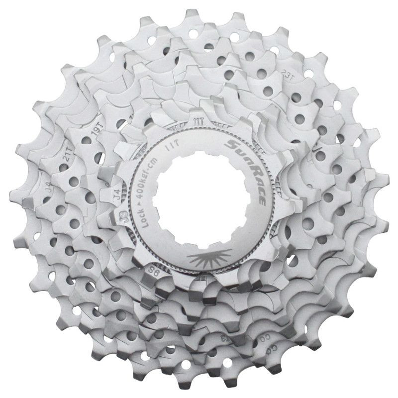 Cassette 9V. Sunrace R91 11-25 Route Pour Shimano Nickel (Livre En Boite) (11-12-13-15-17-19-21-23-25)