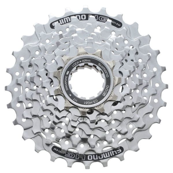 Cassette 8V. Shimano Alivio Hg51 11-28 (11-13-15-17-19-21-24-28)