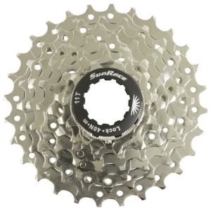Cassette 7V. Sunrace M63 11-28 VTT Pour Shimano-SRAM Nickel (Livre En Boite) (11-13-15-18-21-24-28)