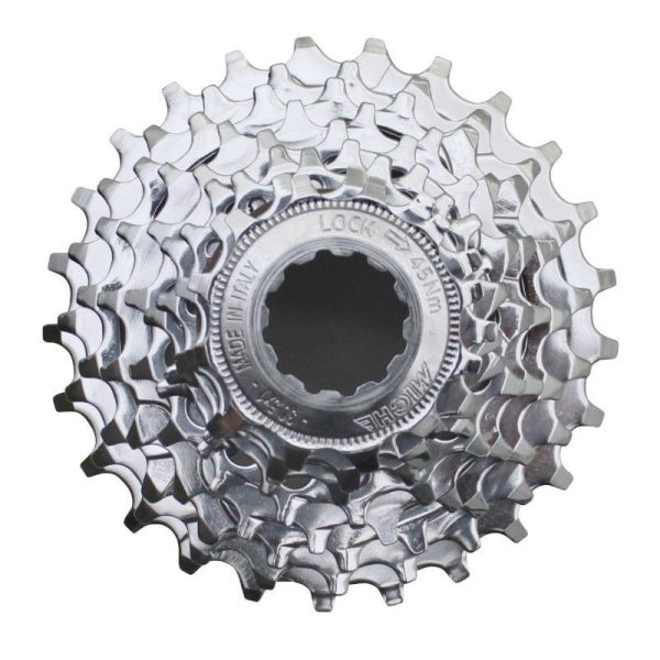 Cassette 9V. Miche Primato Route Montage Miche et Campagnolo 8V. 14-23 (14-15-16-17-18-19-20-21-23)