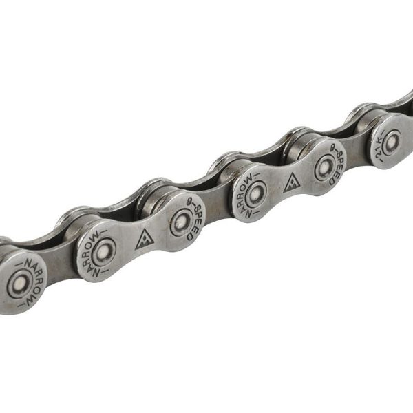 Chaine Velo 9V. Route Miche Strada Noir 112 Maillons (1-2"X3-32") Compatible Shimano et Campagnolo (Offre Limitee)