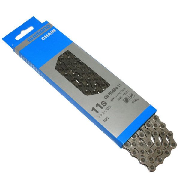 Chaine Velo 11V. Route-VTT Shimano 105 Hg601 116 Maillons