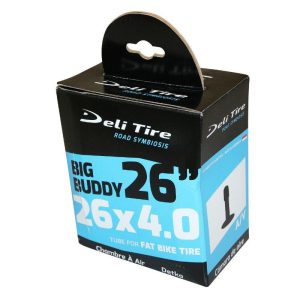 Chambre a Air Velo 26 X 3.50-4.00 Deli Valve Standard (Pour Fat Bike)