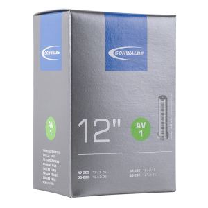 Chambre a Air Velo 12 1-2 X 1.75-2 1-4 Schwalbe Valve Standard 40mm (47-62X203) (Av1)