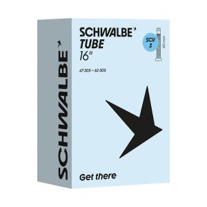 Chambre a Air Velo 16 X 1.90-2.40 Schwalbe Clik Valve 40mm (47-62X305) (Scv3)