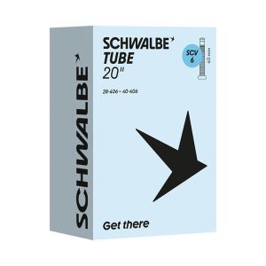 Chambre a Air Velo 20 X 1.10-1.50 Schwalbe Clik Valve 40mm (28-40X406) (Scv6)