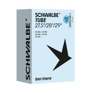 Chambre a Air Velo 27,5-28-29 X 1.50-2.40 Schwalbe Clik Valve 40mm (40-62X584-635) (Scv19)