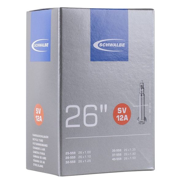 Chambre a Air Velo 26 X 1.00-1.50 Schwalbe Airplus Valve Presta 40mm (25-40X559) (Sv12A)