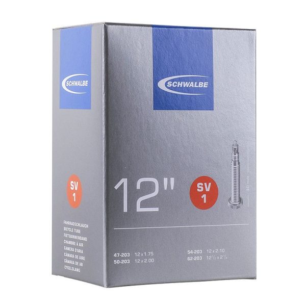 Chambre a Air Velo 12 1-2 X 1.75-2 1-4 Schwalbe Valve Presta 40mm (47-62X203) (Sv1)