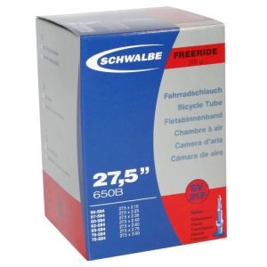 Chambre a Air Velo 27.5 X 2.10-2.85 Schwalbe Valve Presta Obus Demontable Tout Alu (27.5+) (Sv21F)