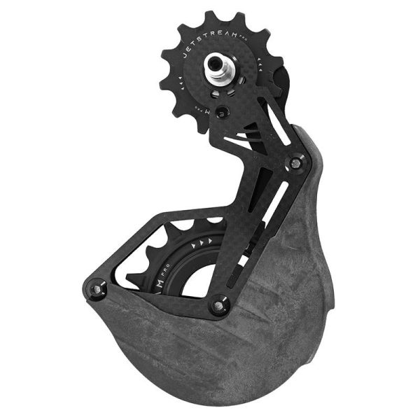 Chape Derailleur Aero-Wing Opw Tripeak 12-18 Dents 11X2V. Shimano 105 11V Rd7100-Rd7000 Noir Carbone (Garantie 4 Ans)