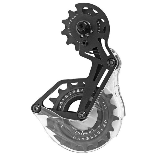 Chape Derailleur Aero-Wing Opw Tripeak 12-18 Dents 12-11X2V. Shimano Dura-Ace R9200-R9100 - Ultegra R8100-8000 Noir Aluminium (Garantie 4 Ans)
