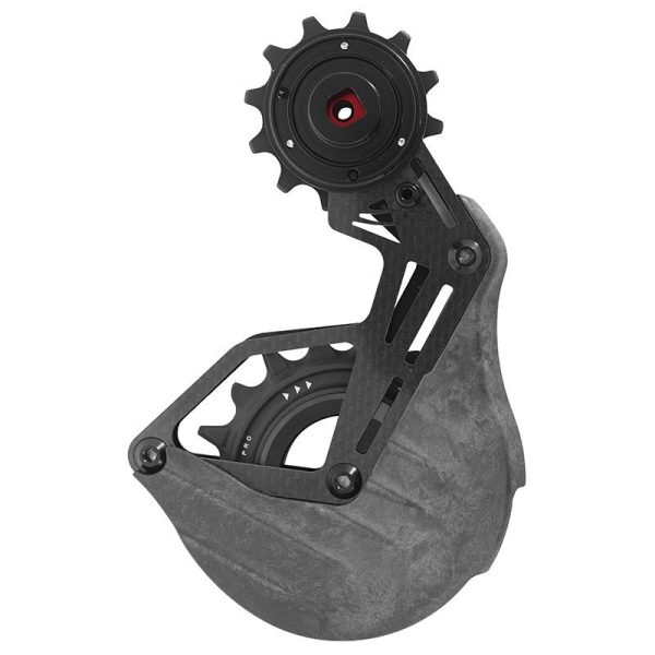Chape Derailleur Aero-Wing Opw Tripeak 12-18 Dents 12X2-1V. SRAM Axs Red-Force-Rival-Red E-1 Noir Carbone (Garantie 4 Ans)