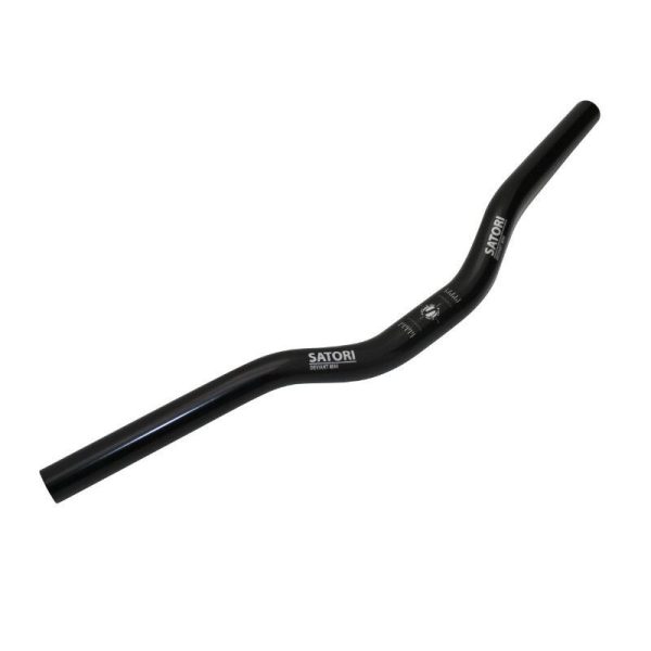 Cintre City Single Speed - Fixie Alu Noir 25,4 L480 -Rise 25mm Angle 9°