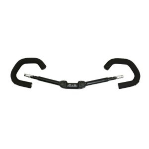 Cintre City-Trekking Ergotec Reglable-Pliable Alu Noir Diam 31,8mm L 600mm (Homologue Niveau 2)