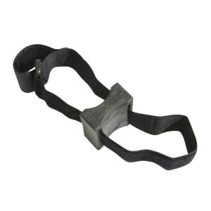 Clip Fixation Bombe Anti-Crevaison Avec Bande Velcro 30Cm