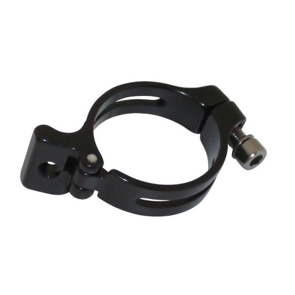 Collier Derailleur Avant Braser Gravity Alu Noir Diam. 34,9