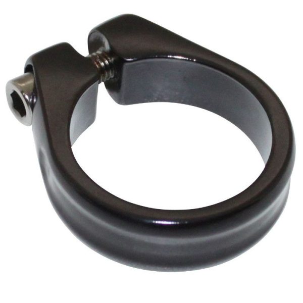 Collier Serrage Tige de Selle Chc Newton Alu Noir Mat Diam. 31,8mm