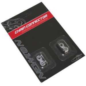 Connecteur de Chaine Velo 1-3V. Newton Anti-Rouille Compatible SRAM (Attache Rapide) (Blister de 2 Pieces)