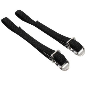 Courroie Cale Pied VTT-Route Gravity Nylon Noir (Vendu A La Paire)