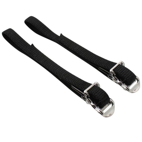 Courroie Cale Pied VTT-Route Gravity Nylon Noir (Vendu A La Paire)