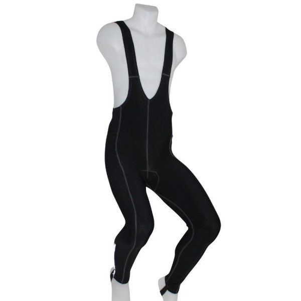 Cuissard Long Adulte Gravity Eco A Bretelles Fond Coolmax Noir Zips Aux Chevilles + Passants M