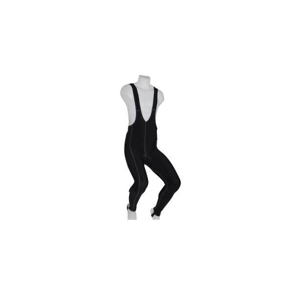 Cuissard Long Adulte Gravity Eco A Bretelles Fond Coolmax Noir Zips Aux Chevilles + Passants Xl