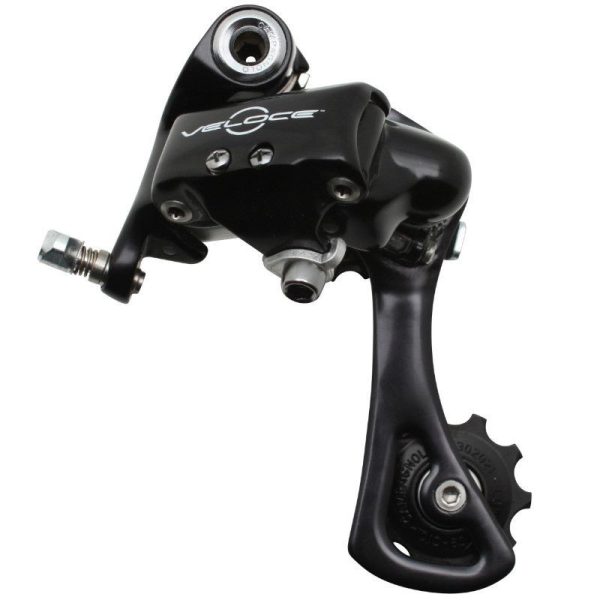 Derailleur Route Arriere Campagnolo 10V. Veloce Chape Moyenne Noir