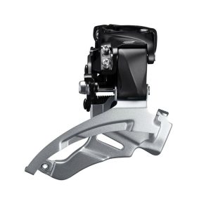 Derailleur VTT Avant Shimano Altus 9X3 M431 Collier Haut 34,9-31,8-28,6 Tirage Haut-Bas