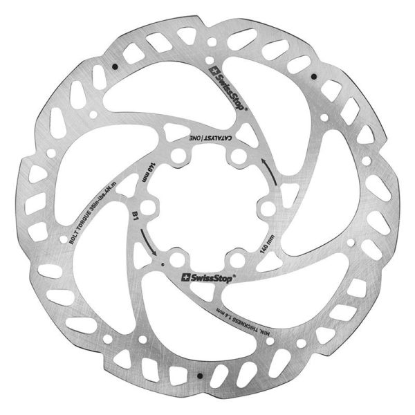 Disque de Frein Route 6 Trous Swissstop Catalyst One 140mm (Offre Speciale)