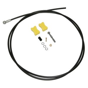 Durite Shimano Pour Frein A Disque Route 1700mm Avec Embout Bh59 Noir - Gaine Hydraulique Br-R785 - Ultegra 6800 Deore-Alivio-Altus