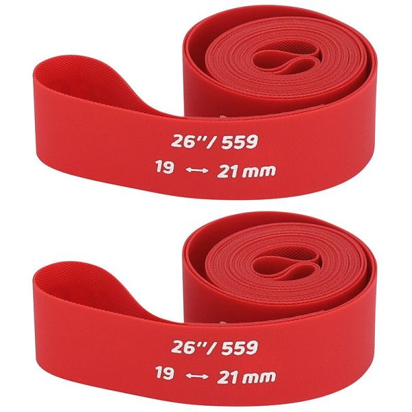 Fond De Jante Zefal VTT 26X19 Rouge Haute Pression (Vendu A La Paire)