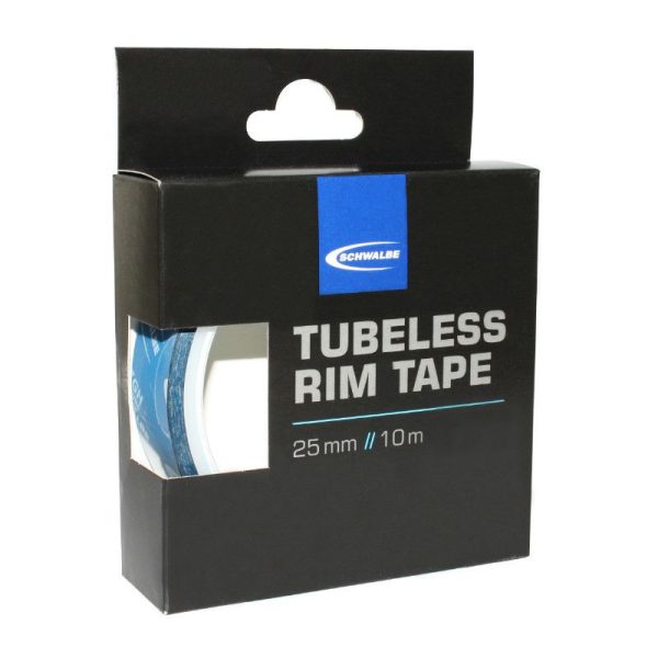 Fond de Jante Atelier Adhesif Conversion VTT Tubetype En Tubeless Schwalbe 25mm (Rouleau 10M)