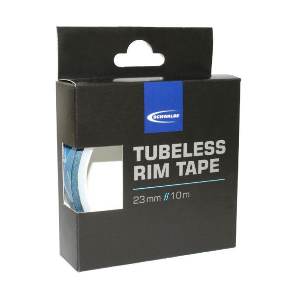Fond de Jante Atelier Adhesif Conversion VTT Tubetype En Tubeless Schwalbe 23mm (Rouleau 10M)