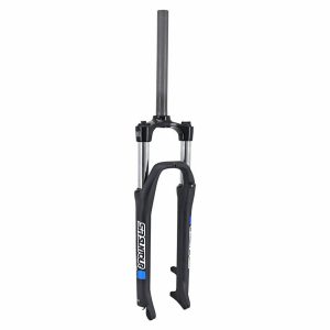 Fourche VTT 27.5 " Suntour Xce28 Noir 100mm Pour Frein A Disque Pivot Lisse L255mm 1"1-8-28.6 Exterieur - Roue Blocage Rapide