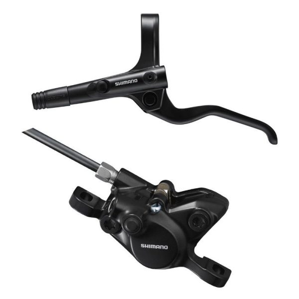 Frein A Disque VTT Hydraulique Shimano Mt200 Avant Noir Durite 900mm (Sans Disque) (Montage Atelier)