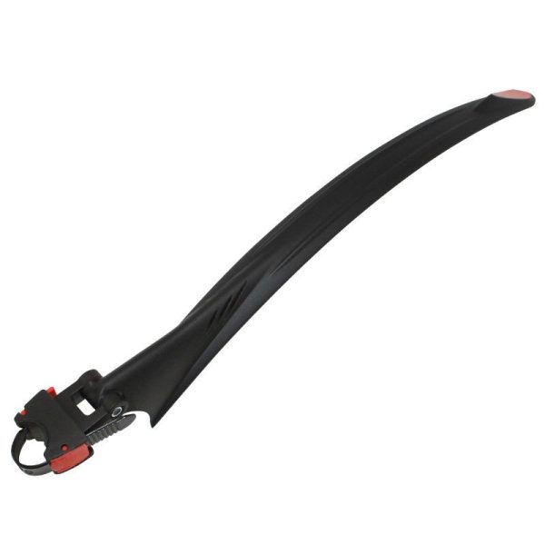 Garde Boue Route Rapide Ar Polisport Michigan Noir (Sur Tige de Selle Par Molette) Diam Fixation de 24 À 36mm (Vendu A L Unite)