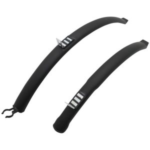 Garde Boue City-VTC Rapide 28'' Polisport Florida Noir Pour V-Brake (Paire)