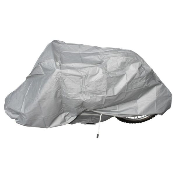Housse de Protection Velo Eco Pour Tous Modeles Gris (Garage-Balcon-Jardin)
