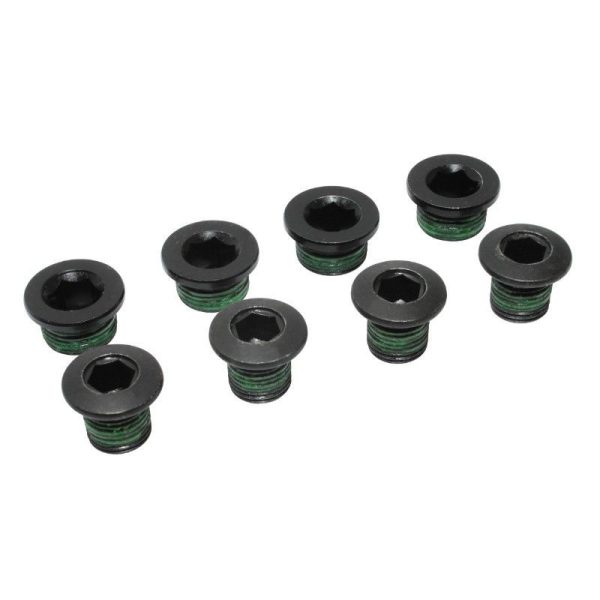 Intravis Pedalier SRAM VTT Double (Pour Petit Plateau Filete) (Jeu de 4) - Vis et Cheminee