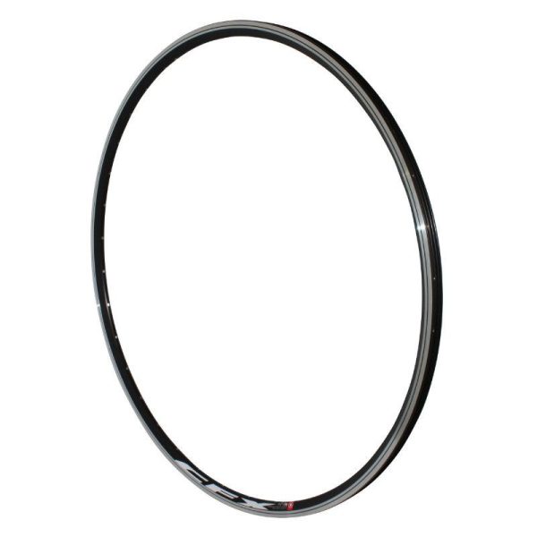 Jante Route 700 Cfx Noir 36T. Double Paroi (Profil Goutte D'Eau) Profil 20mm - 622X13C