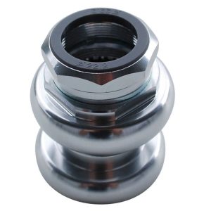 Jeu Direction Filete 1" (Pivot Fourche 22,2 Interieur-25,4 Exterieur) Newton Alu Argent Cage A Billes