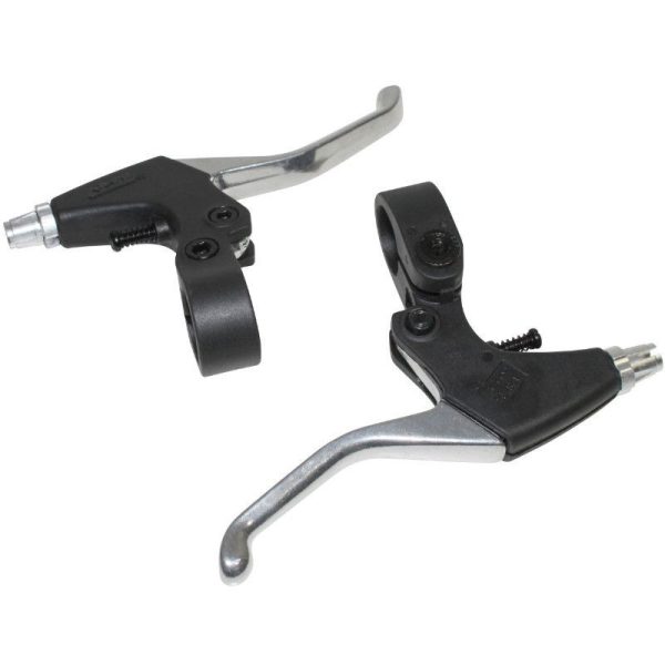 Levier de Frein VTT V-Brake 2 Doigts Newton Alu (Paire Sur Carte)