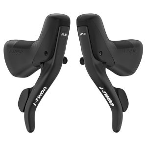 Levier-Manette Route Patin Ltwoo 2X8V. Noir Compatible Uniquement Avec Derailleur 214860 (Paire)