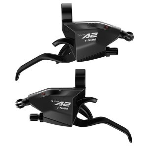 Levier-Manette VTT Patin Ltwoo 3X7V. Noir V-Brake (Paire) Compatible Shimano